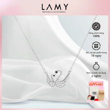 Dây chuyền LAMY Swan Couple Necklace Silver CDE6399SV