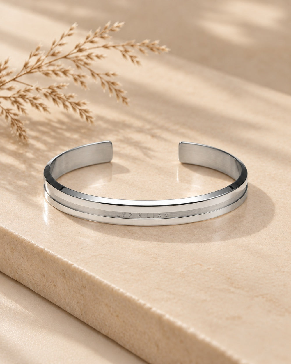 Lyz & Liam Elan Cuff Silver - 2002SVS/2002SVL - ảnh bối cảnh