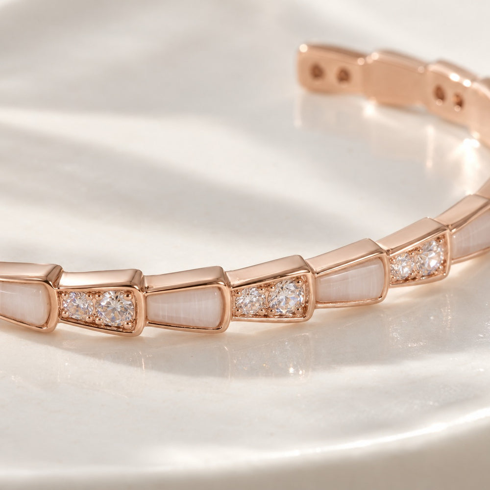 Lyz & Liam Viper Cuff Rose Gold - 2019RG - ảnh cận