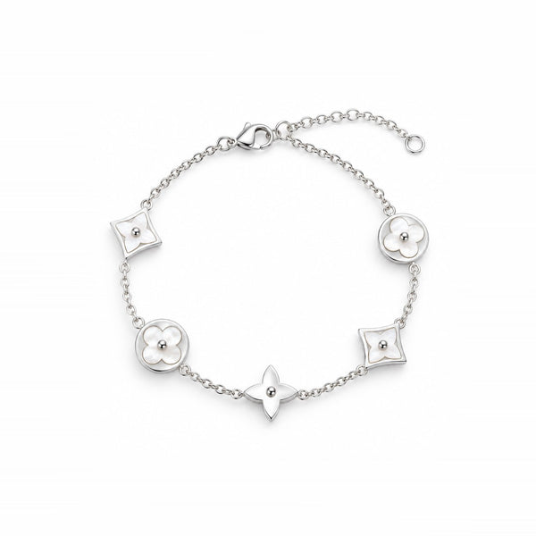 LAMY four leaf flower bracelet silver - ảnh chính