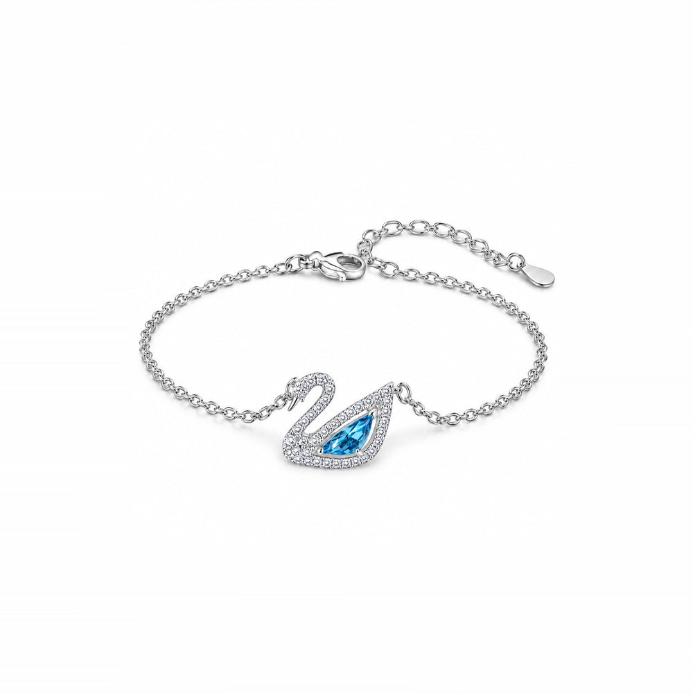 LAMY crystal swan bracelet blue - ảnh chính