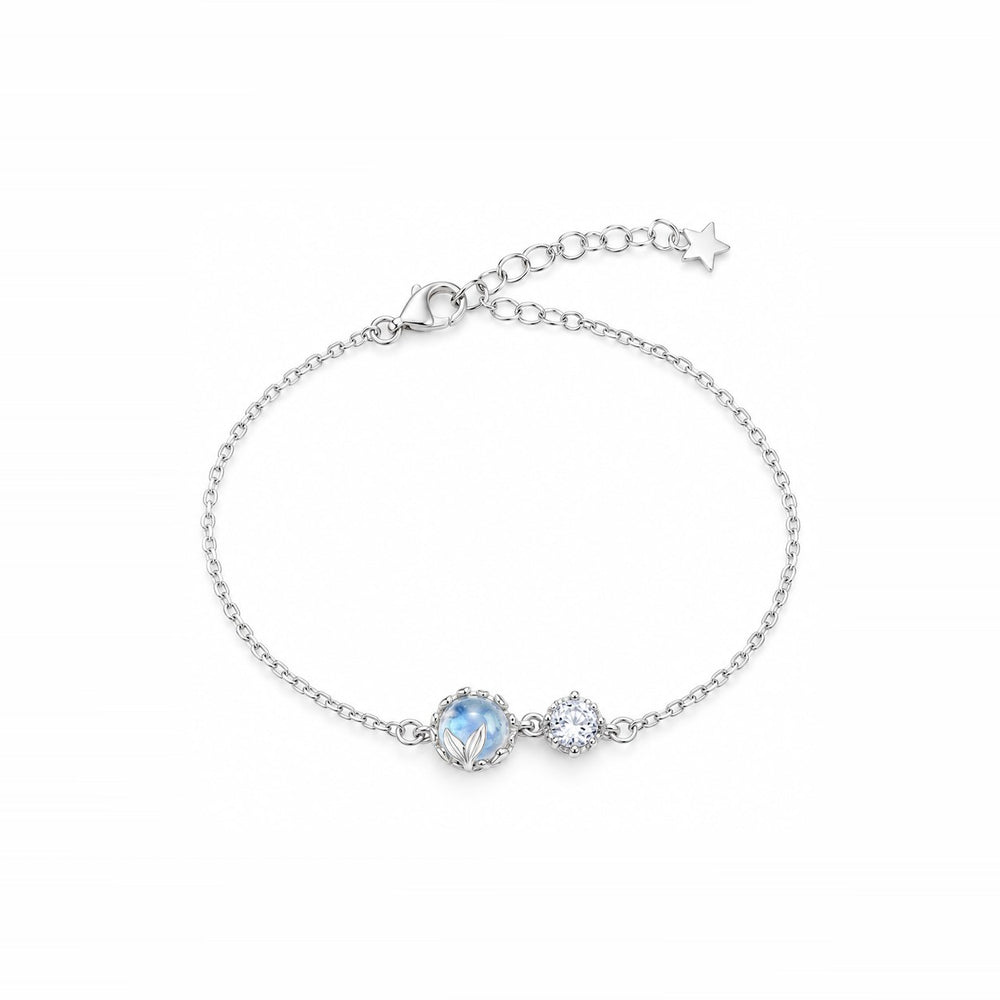 LAMY moonstone mermaid bracelet silver - ảnh chính