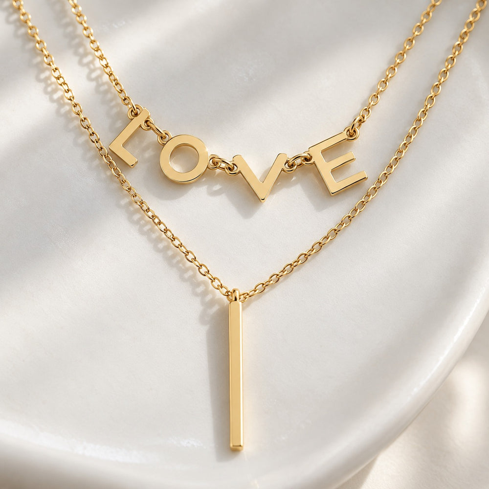 Dây chuyền LOVE - cận chữ