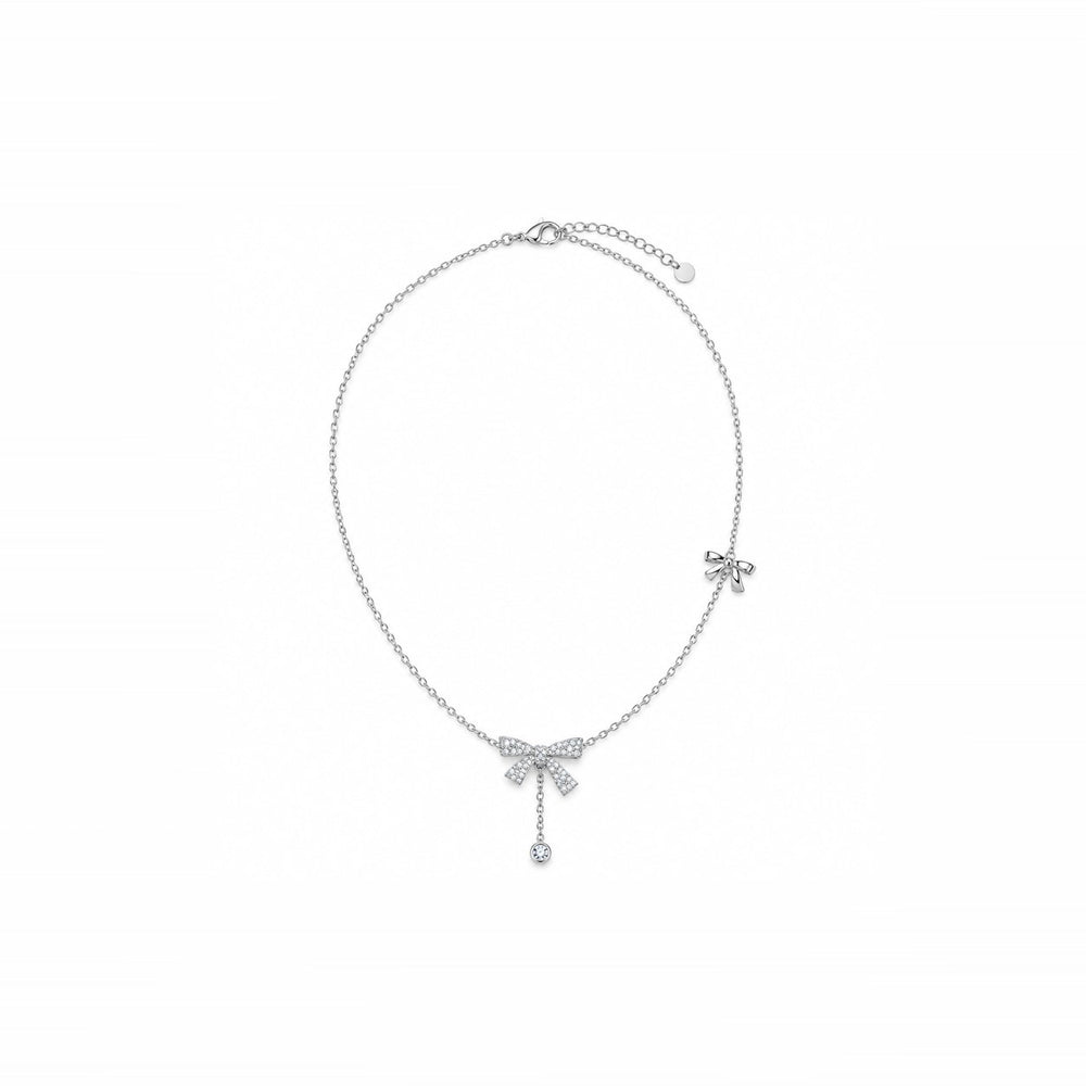 LAMY butterfly diamond necklace silver - ảnh chính