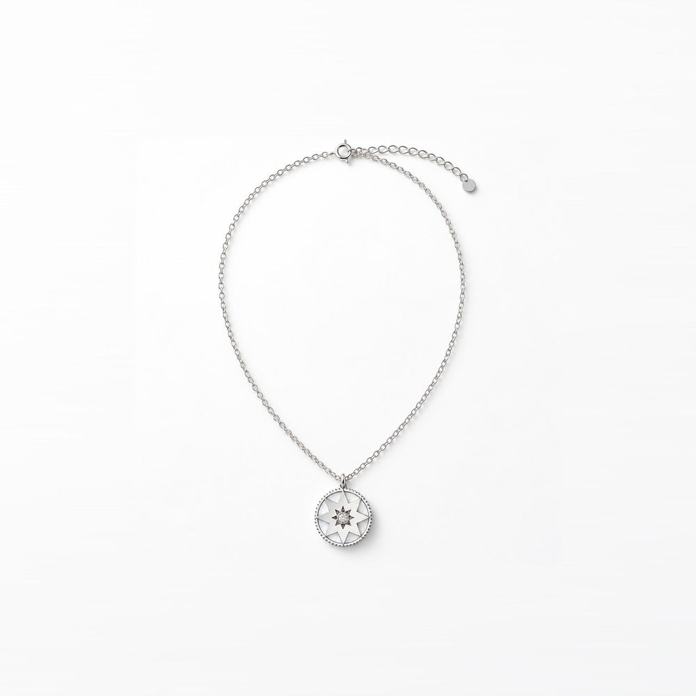 LAMY sunburst pendant necklace silver - ảnh chính