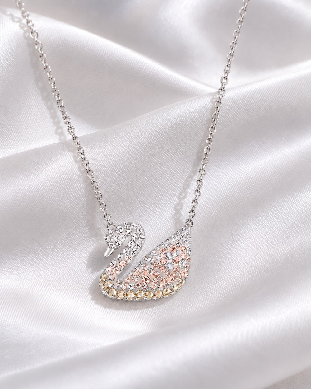 Dây chuyền thiên nga pastel 6374OR - ảnh phối cảnh