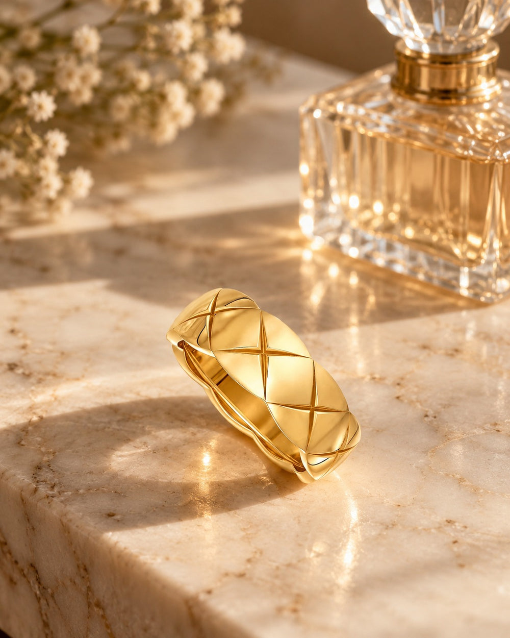 Crush Ring Gold