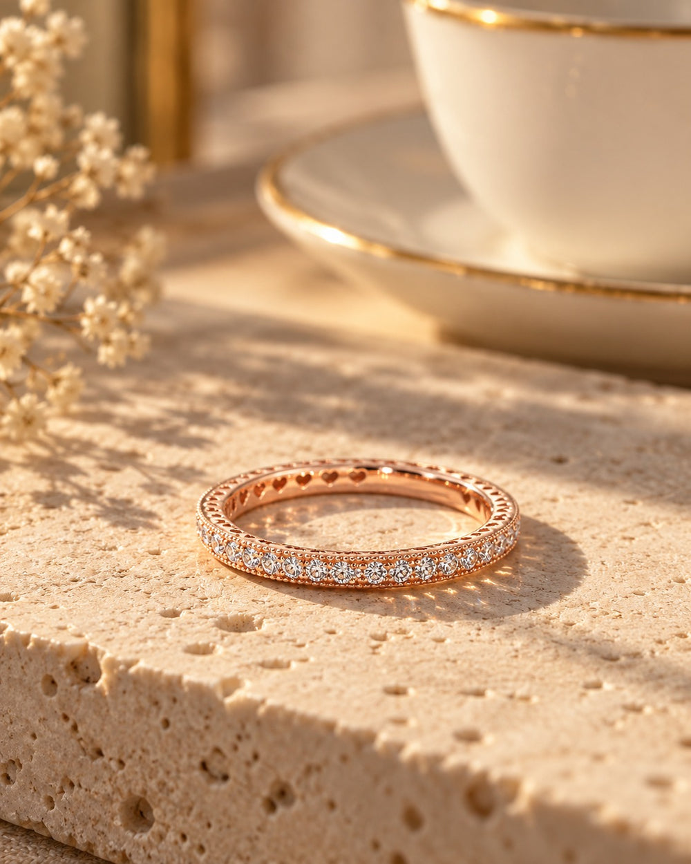 Forever Moment Ring Rose Gold - 8051RG