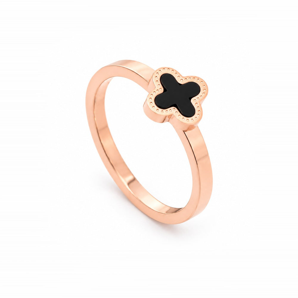 LAMY lucky four leaf ring rose gold - ảnh chính