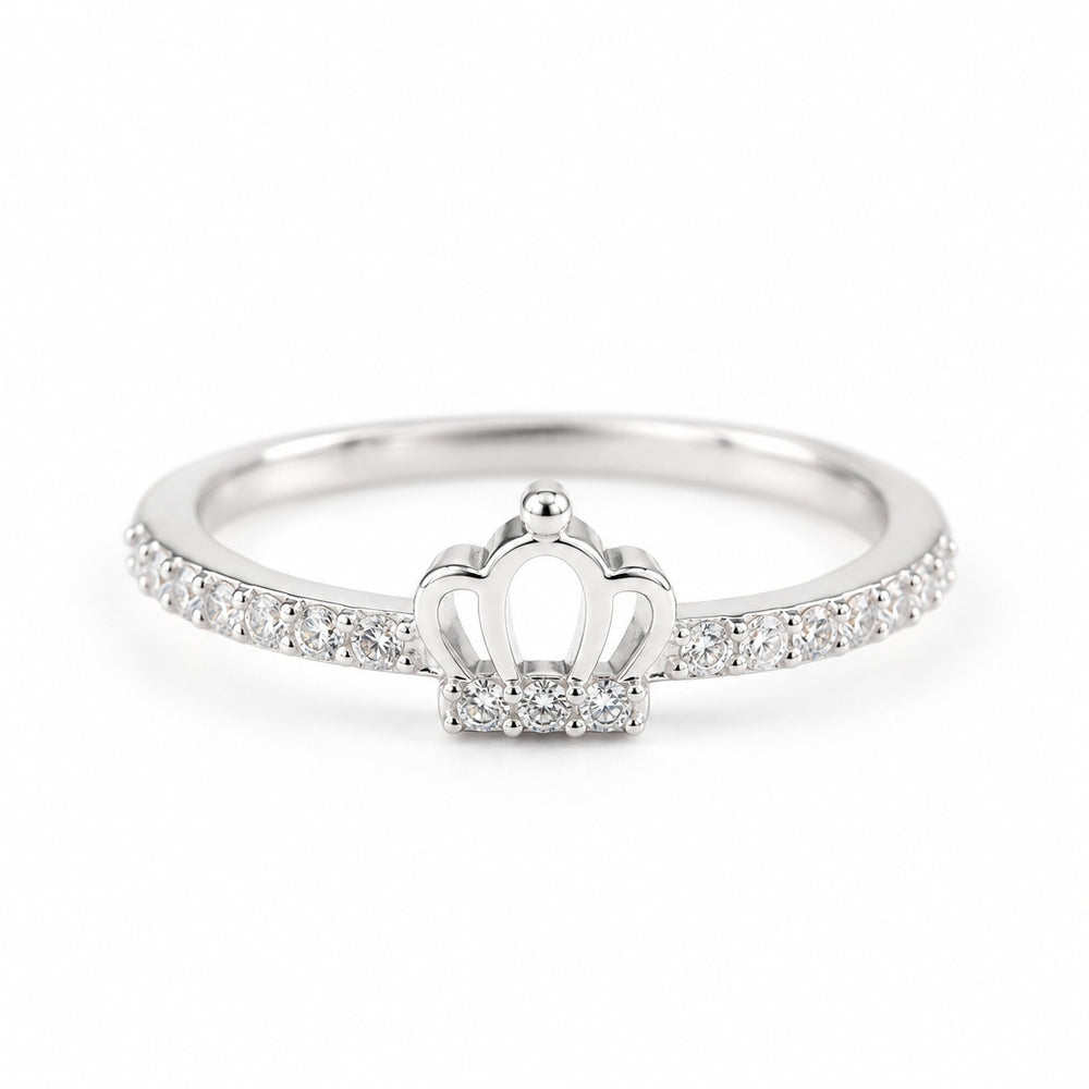 Nhẫn vương miện Royal Crown 8279SV LAMY bạc, ảnh chính nền trắng