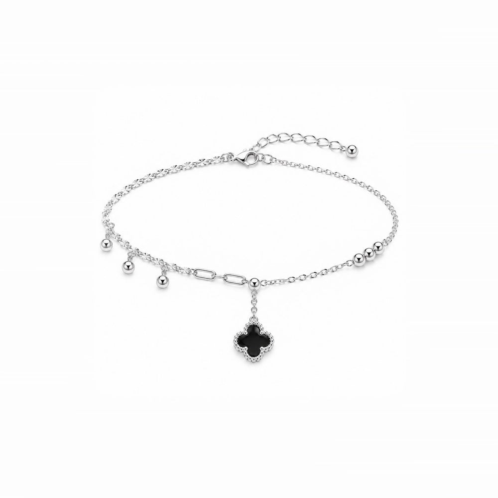 LAMY four leaf anklet silver - ảnh chính