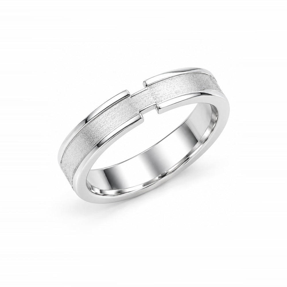 LAMY lyz and liam true crystal link rings silver - ảnh chính