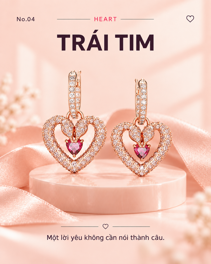 Trái tim – Một lời yêu không cần nói thành câu.