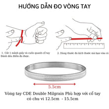 Vòng tay LAMY Double Milgrain Bracelet Silver CDE2013SV