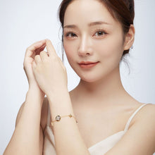 Vòng tay LAMY Four Leaf Flower Bracelet Women's Bracelet Rose Gold CDE2020RG