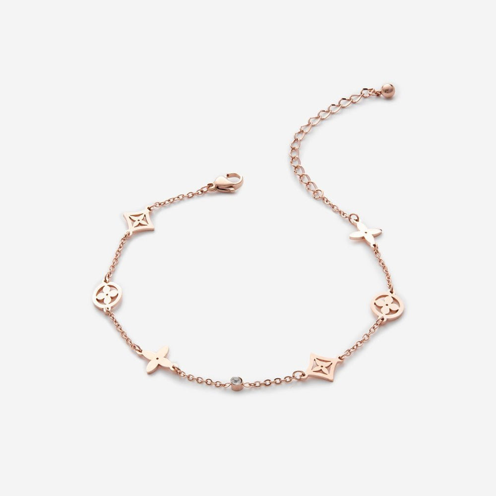 Lucky Anklet Rose Gold