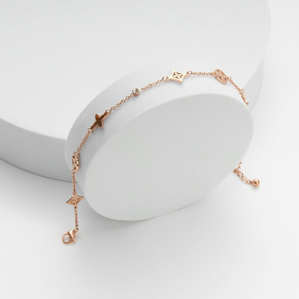 Lucky Anklet Rose Gold