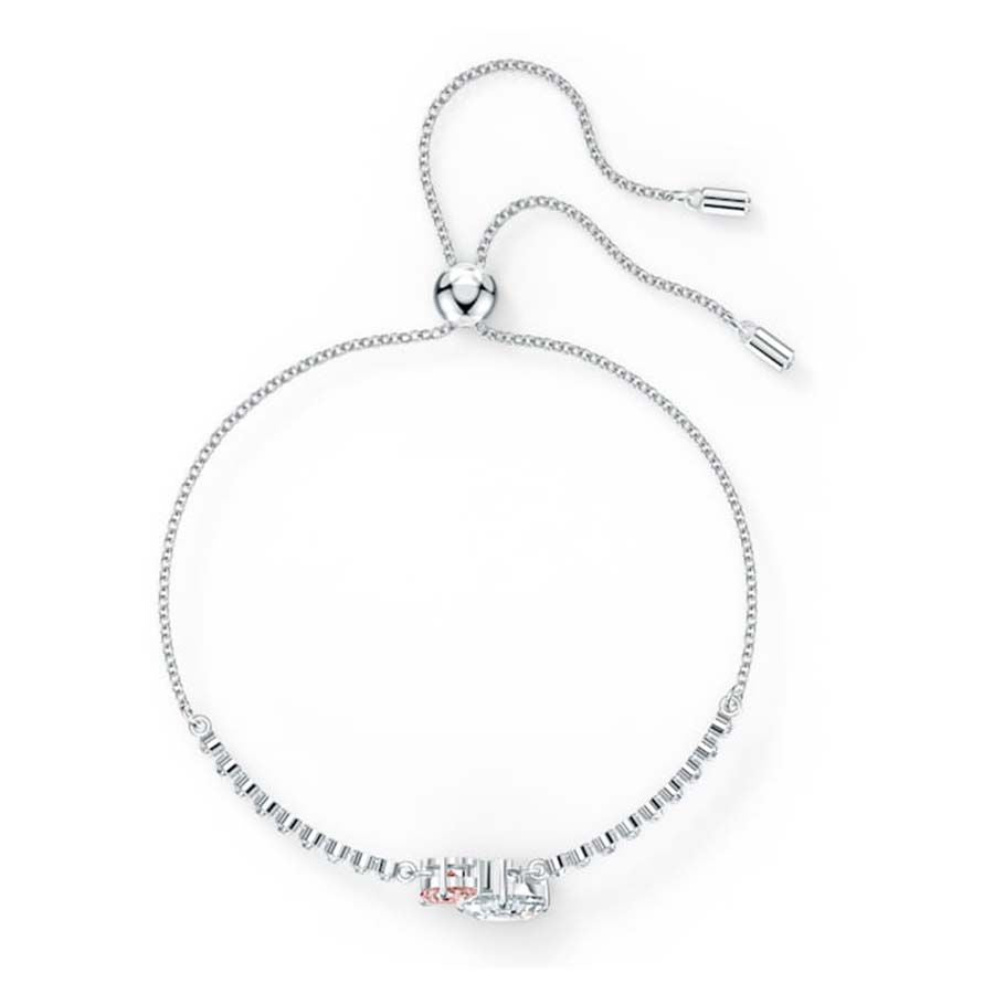 Attract Soul Bracelet Silver, dây xích mảnh khóa trượt