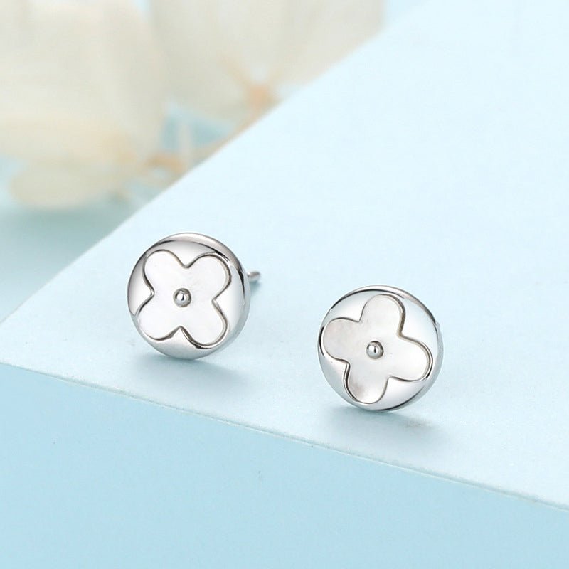 Lucky Leaves Earrings Silver