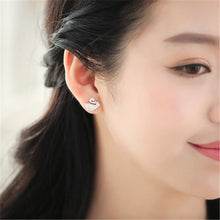 Khuyên tai nữ LAMY Swan Mini Pierced Earrings Silver CDE3046SV