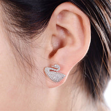 Khuyên tai nữ LAMY Swan Mini Pierced Earrings Silver CDE3046SV