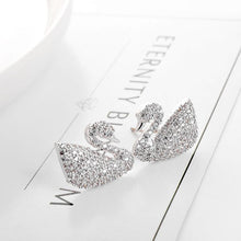 Khuyên tai nữ LAMY Swan Mini Pierced Earrings Silver CDE3046SV