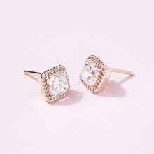 Khuyên tai LAMY Square Sparkle Earrings Silver CDE3048SV - Premium Women's Silver Earrings S925 ALE
