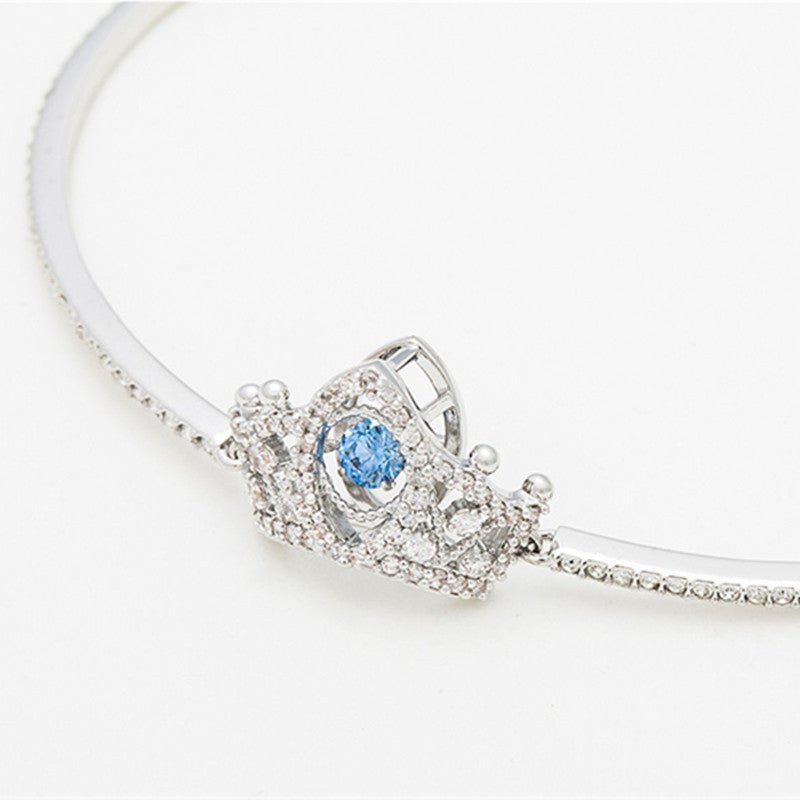 Bee A Queen Bracelet Silver Blue