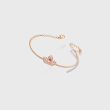 Bee A Queen Bracelet Rose Gold Pink