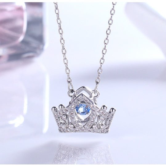 Bee A Queen Necklace Silver