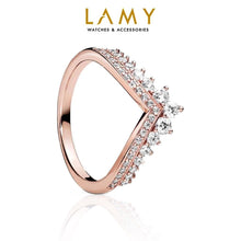 CDE Princess Wishbone Rose Gold Ring CDE8058RG