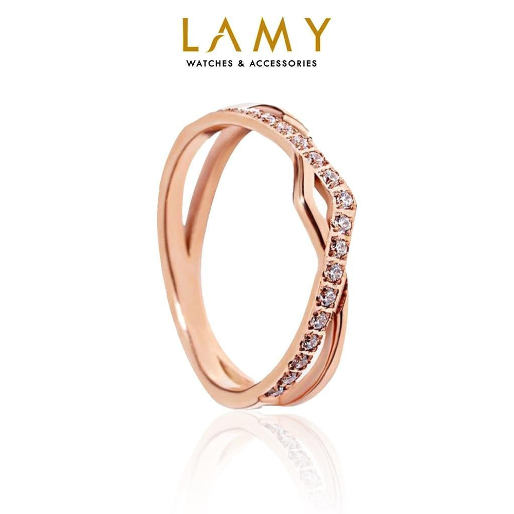 Dia Tiara Ring Rose Gold