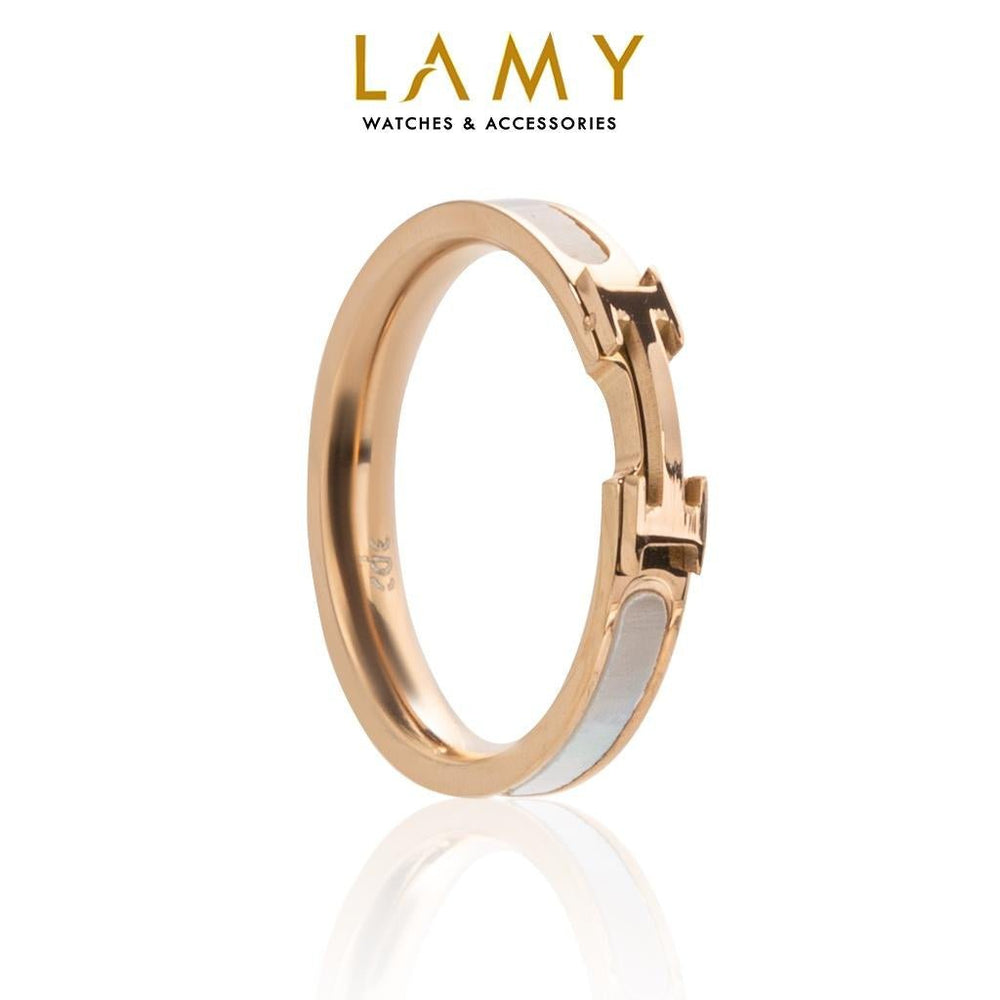 T True Link Ring Rose Gold