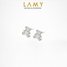 Khuyên tai LAMY Panda Earrings Gold CDE3027GG Women's Silver Earrings - Premium S925 Full Box