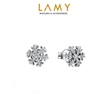 Khuyên tai nữ LAMY Sparkling Snowflake Earrings CDE3050SV