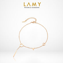 Lắc chân CDE Love You Forever Vàng hồng CDE9003RG