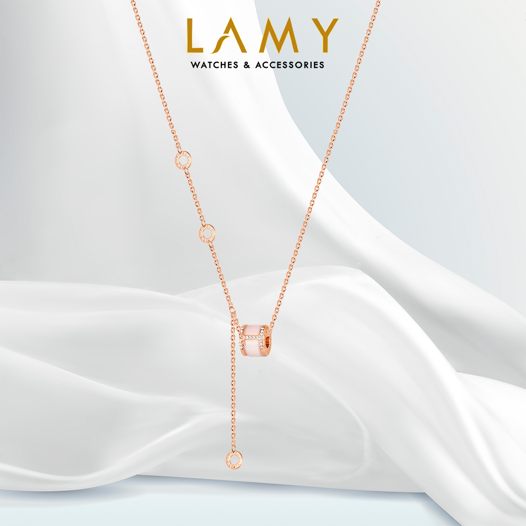 Dây chuyền nữ CDE Roman Opal Necklace Rose Gold CDE6064RG