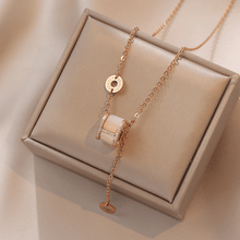 Dây chuyền Roman Opal Necklace Rose Gold CDE6064RG Women's Necklace