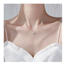 Dây chuyền Silver Snowflakes Necklace - CDE6065SV - S925 Silver Women's Necklace