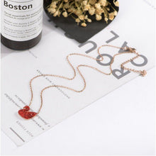 Dây chuyền nữ Iconic Swan Necklace Red CDE6051RD - Gold Necklace