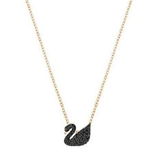 Dây chuyền nữ Iconic Swan Necklace Black.RG CDE6051BL