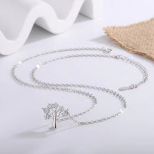 Dây chuyền Sparkling Tree Of Life Necklace Silver CDE6075SV - Women's Silver Necklace