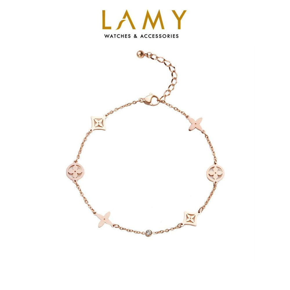 Lucky Anklet Rose Gold