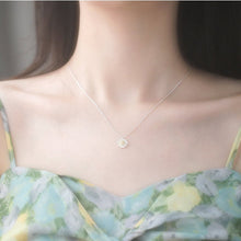 CDE Sunflower Necklace Silver CDE6079SV - Sunflower and Nightingale Women's Silver Necklace