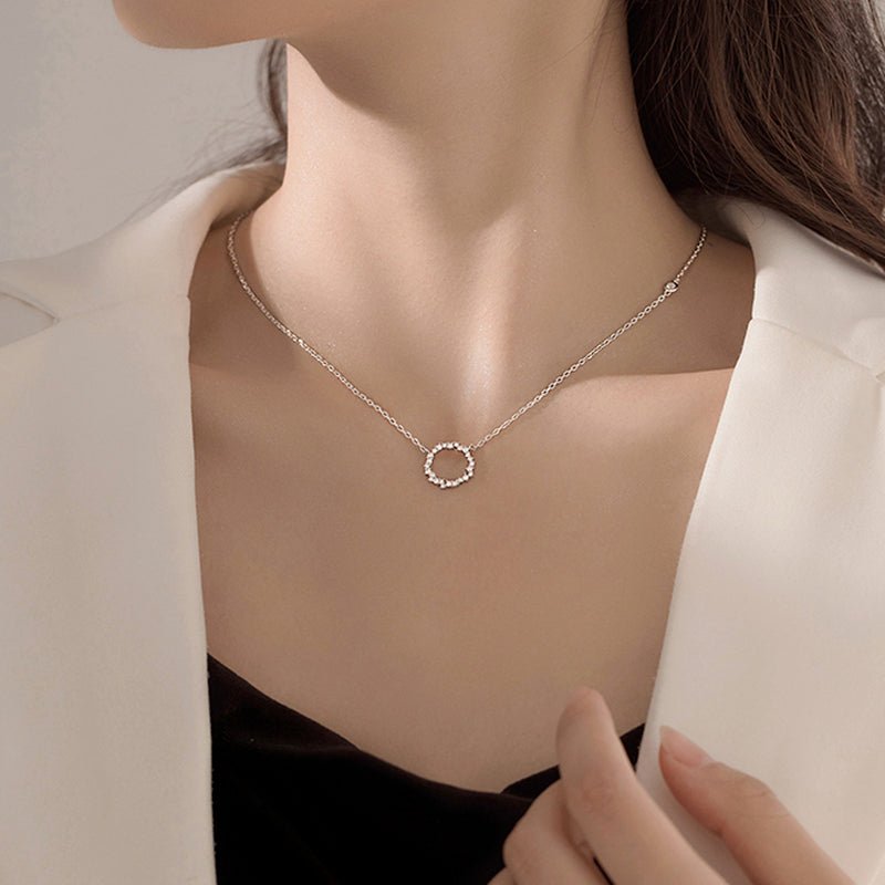 Silver Legendary Blue Sea Necklace