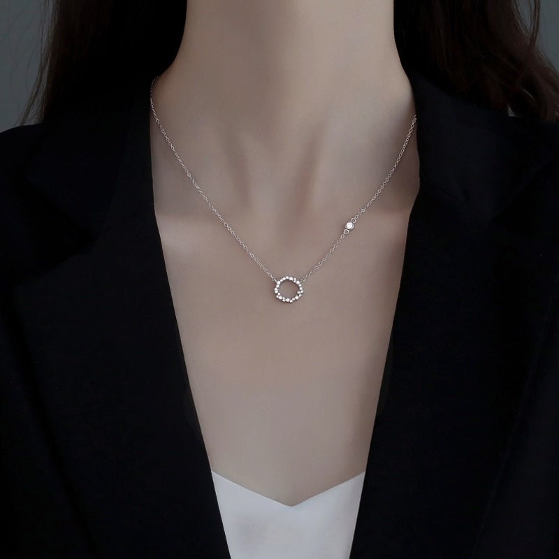 Silver Legendary Blue Sea Necklace