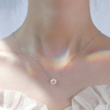 CDE Sunflower Necklace Silver CDE6079SV - Sunflower and Nightingale Women's Silver Necklace