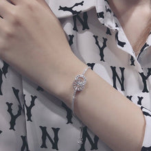 Vòng tay LAMY Interlocking Circles Silver Bracelet CDE2071SV - Women's Silver Bracelet