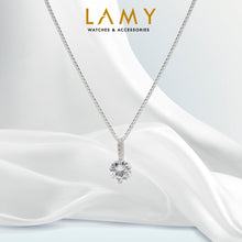 Dây chuyền Women's Silver Sparkling Stone Necklace - CDE6067SV - S925 Silver Women's Necklace