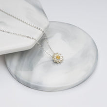 CDE Sunflower Necklace Silver CDE6079SV - Sunflower and Nightingale Women's Silver Necklace